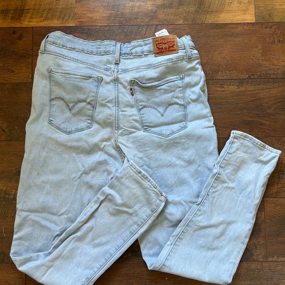 Levi's Sky Blue High Rise Women's Jeans